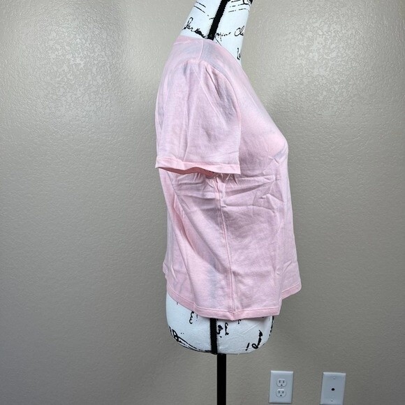 Gap pink  tee women  light Pink short sleeve casual top size M - Picture 5 of 11